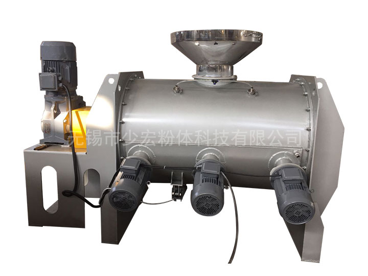 犁刀混合機(jī)配水冷夾套、噴液裝置